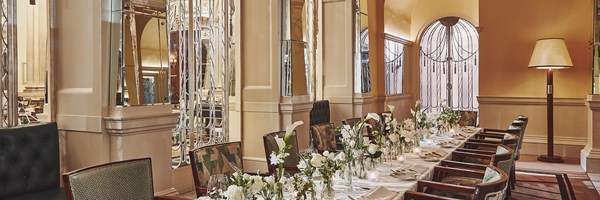 the foyer and reading room private dining room